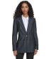 Фото #1 товара Women's One-Button Notched-Collar Blazer