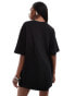 Фото #4 товара ASOS DESIGN oversized t-shirt with eternal print in black