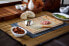 Toscana® by Icon Glass Top Cutting Board & Knife Set