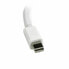 Mini DisplayPort to VGA Adapter Startech MDP2VGAW White Black 0,12 m