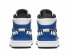 Кроссовки Nike Air Jordan 1 Mid Sisterhood (W) (Белый, Синий)