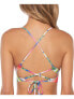 Фото #2 товара Becca by Rebecca Virtue Womens Santa Catarina Skyler Halter Top Multi Size MD