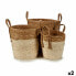 Фото #1 товара Корзина для хранения Gift Decor набор корзин коричневый натуральный солома 2 штуки