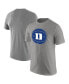 Фото #1 товара Men's Heather Gray Duke Blue Devils Basketball Logo T-shirt