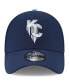 Фото #3 товара Men's Navy Kansas City Royals City Connect 39THIRTY Flex Hat