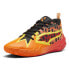 Фото #2 товара Puma Scoot Zeros X Cheetah Basketball Mens Orange Sneakers Athletic Shoes 30984