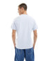 Фото #4 товара Lacoste logo classic fit t-shirt in light blue