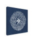 Фото #2 товара Vision Studio Sea Anemone on Indigo II Canvas Art - 15" x 20"