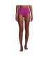 ფოტო #1 პროდუქტის Women's Chlorine Resistant Shine High Waisted Bikini Bottoms