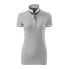 Malfini Collar Up W MLI-257A4 silver gray polo shirt
