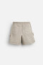 FADED CARGO BERMUDA SHORTS