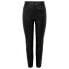 Фото #3 товара ONLY Emily Straight Ankle Faux Leather high waist pants