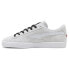 Фото #3 товара Puma Bmw Mms Suede Lace Up Mens Grey Sneakers Casual Shoes 30802902