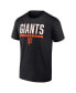 Men's Black San Francisco Giants Power Hit T-shirt