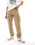 Фото #1 товара Jack & Jones loose fit cargo trouser in beige