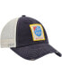 ფოტო #4 პროდუქტის Men's Navy, Cream Old Style Orville Snapback Hat