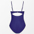 Фото #2 товара Women's Twist Front Cutout One Piece Swimsuit -Cupshe-S-Dark Blue