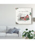 Фото #3 товара Anne Tavoletti Holiday on the Farm IV Merry Christmas Canvas Art - 27" x 33"