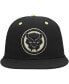 Фото #2 товара Men's Black Black Panther Fitted Hat