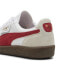 Фото #6 товара Puma Palermo Leather 39646405 Mens White Leather Lifestyle Sneakers Shoes