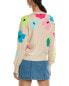 Фото #2 товара Brodie Cashmere Funky Floral Cashmere Sweater Women's