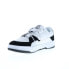 Фото #7 товара DC Construct ADYS100822-BKW Mens White Leather Skate Sneakers Shoes