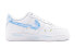 Фото #2 товара Кроссовки женские Nike Air Force 1 Low "Национальный стиль Летние маргаритки" сине-белые