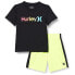 Фото #1 товара HURLEY One&Only Gradient&Mesh Set short sleeve T-shirt