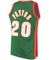 ფოტო #4 პროდუქტის Men's Gary Payton Green Seattle Supersonics 1995-96 Hardwood Classics Swingman Jersey