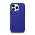Фото #1 товара Skórzane etui iPhone 14 Pro magnetyczne z MagSafe Litchi Premium Leather Case granatowy