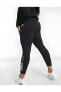 Фото #4 товара Air Women Yüksek Belli Leggings In Black With Calf Logo