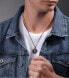 Fashion men´s necklace Crest PEAGN0023301