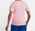 Фото #4 товара Футболка мужская Nike Sportswear с классическим логотипом, розовая