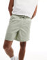 Jack & Jones chino shorts with drawstring waist shorts in grey