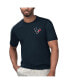 Фото #1 товара Men's Navy Houston Texans Licensed to Chill T-shirt