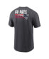 Men's Anthracite New England Patriots Blitz Essential T-shirt