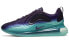 Фото #2 товара Кроссовки мужские Nike Air Max 720 Low Top Сиренево-зеленые