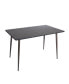 Фото #8 товара 47.2" Dining Table Rectangular Home Office Desk