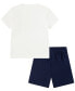 ფოტო #2 პროდუქტის Toddler Boys Fleece Short Set