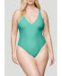 Фото #1 товара Women's The Plunge One Piece - Swim