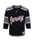 ფოტო #3 პროდუქტის Big Boys Black New Jersey Devils 2021/22 Alternate Replica Jersey