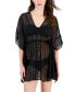 Фото #1 товара Women's Lace-Trim Cover-Up Tunic