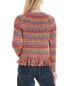 Фото #2 товара Oscar De La Renta Crocheted Sweater Women's