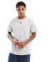 Levi's central baby tab logo relaxed fit t-shirt in grey Mirage-Grau, M - 96 CM - 101 CM - фото #2