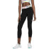 Фото #1 товара Nike Pro 280019 Women's High-Rise 7/8 Leggings (Black/Tie-Dye, )Size Medium