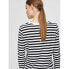 Фото #6 товара SELECTED Standard Long Sleeve Stripe T-Shirt