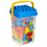 Фото #6 товара Конструктор для детей COLOR BLOCK Базовый набор Куб 50 предметов (6 штук)