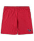 Men's Red, Heathered Charcoal Washington Capitals Big and Tall T-shirt and Shorts Sleep Set