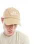 Фото #2 товара Polo Ralph Lauren script logo twill baseball cap in tan