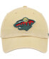 Men's Gold Minnesota Wild Clean Up Adjustable Hat